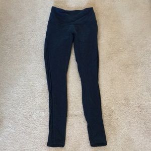 Lululemon luon- long pants- Nocturnal teal